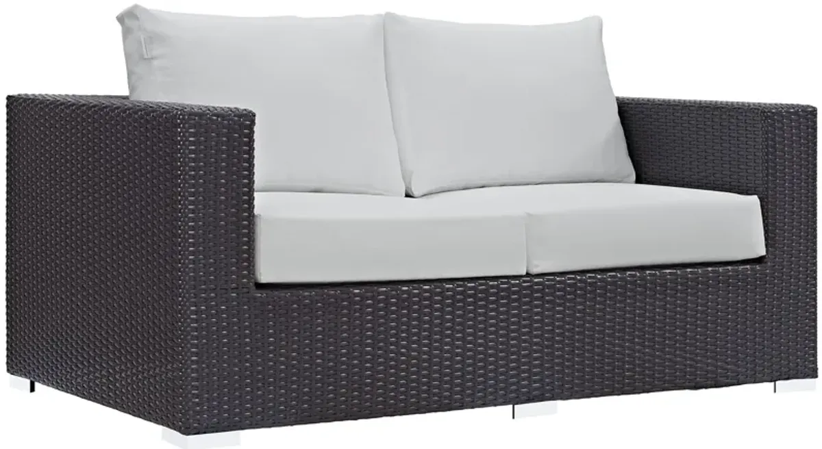 Convene 5 Piece Outdoor Patio Sofa Set