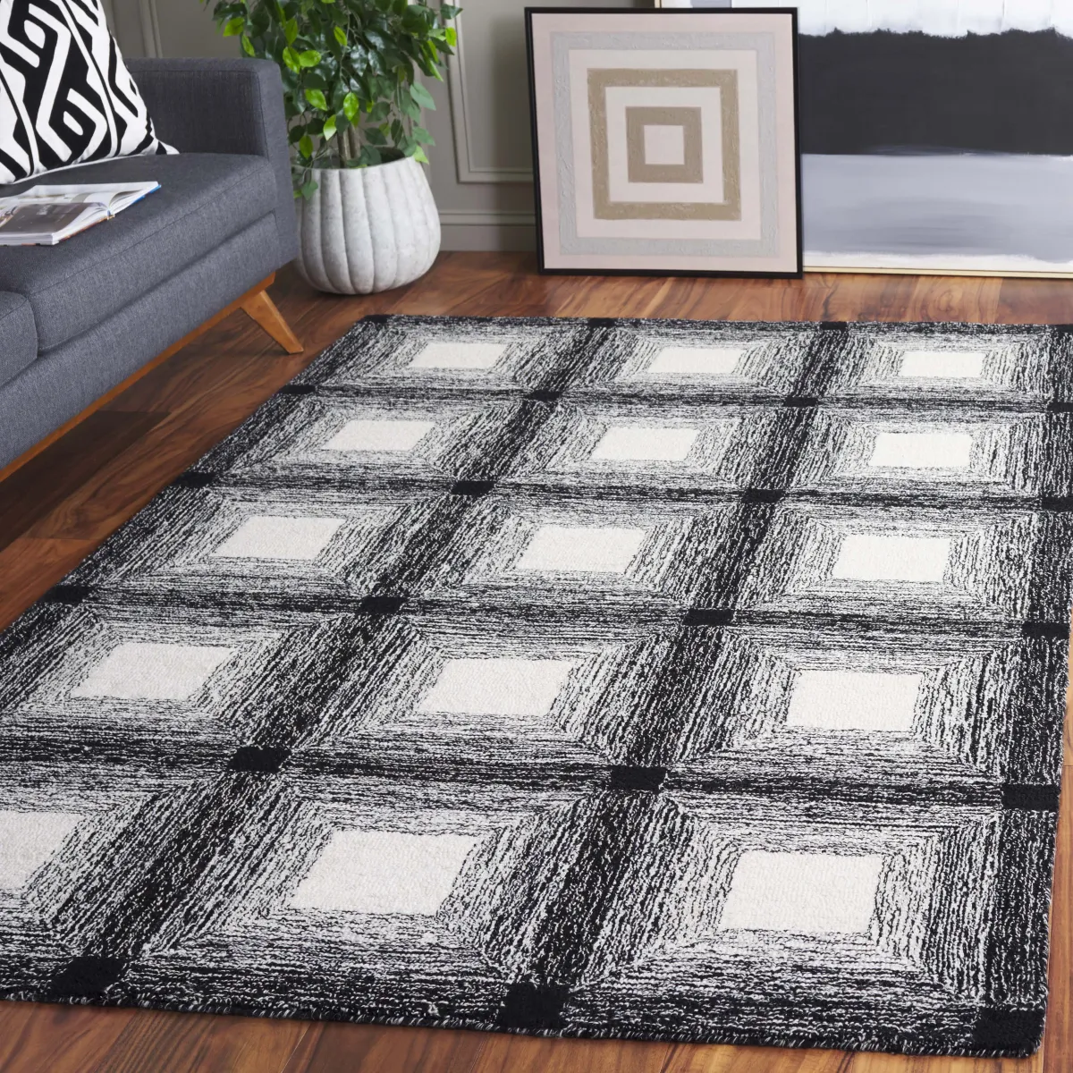 METRO Hand Tufted 8' x 10' area rug
