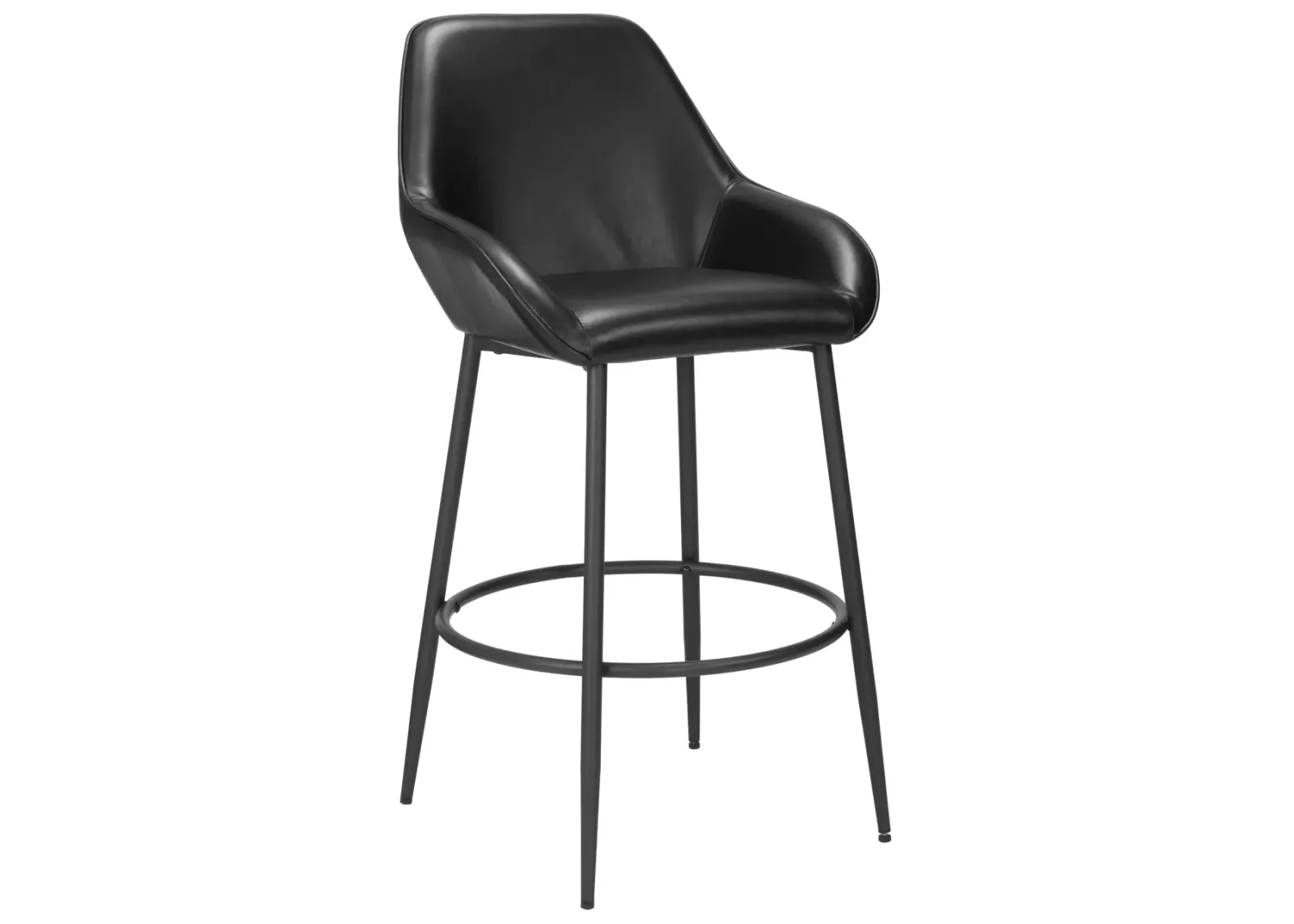 Vila Barstool (Set of 2) Black