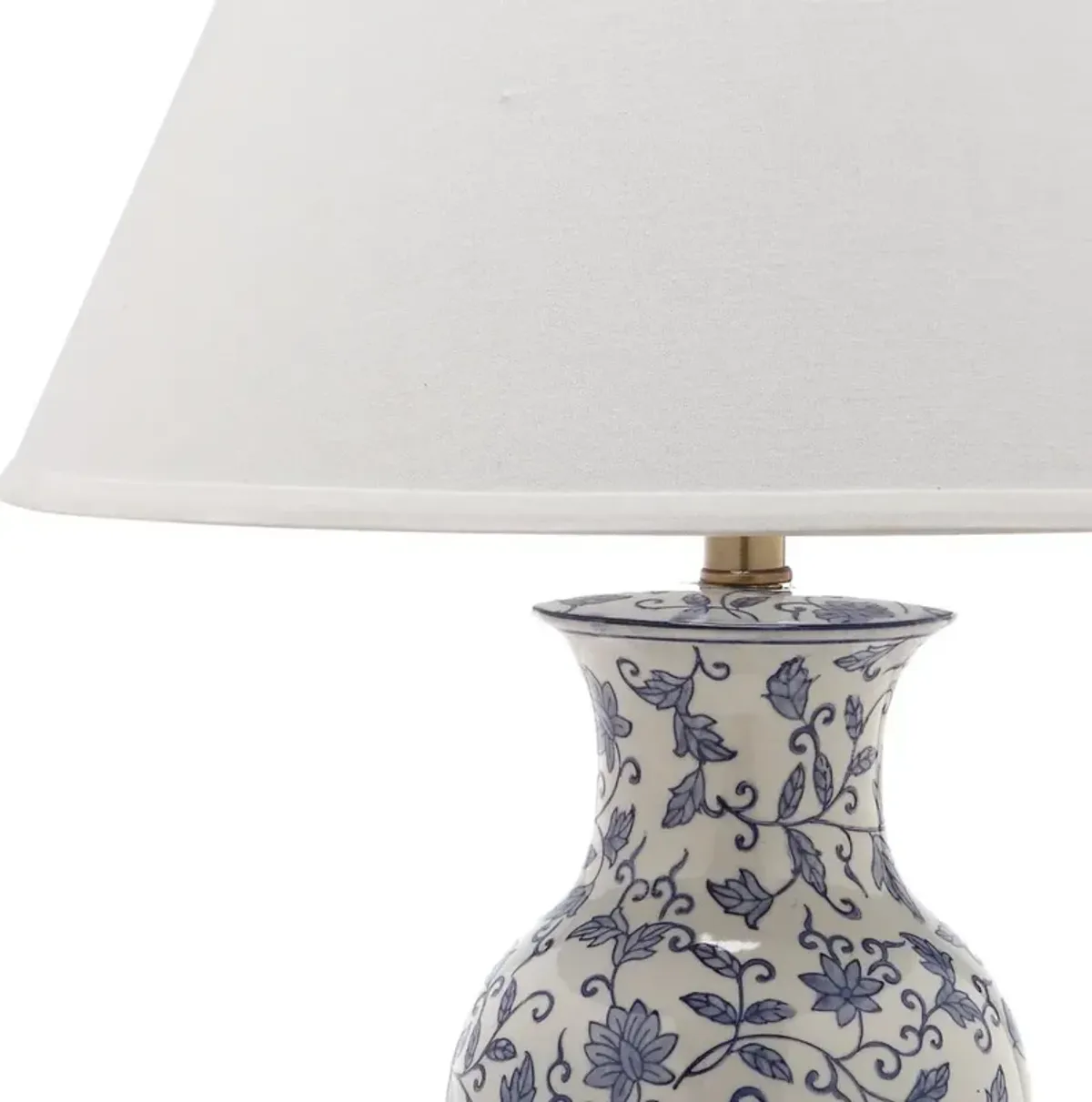 Beijing 29-Inch H Floral Urn Lamp - Set of 2