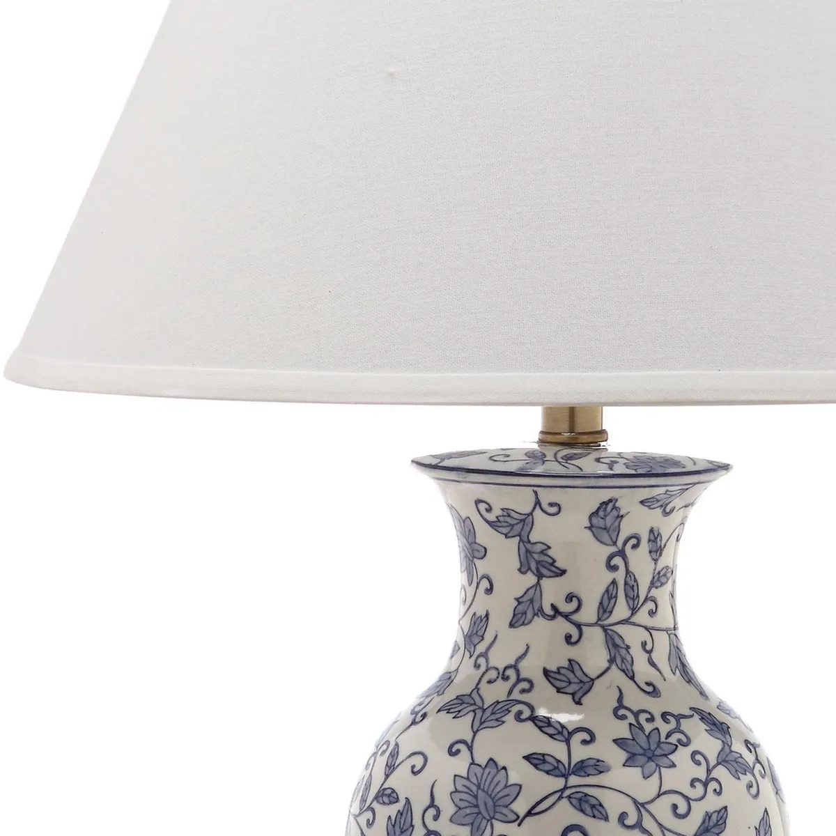 Beijing 29-Inch H Floral Urn Lamp - Set of 2