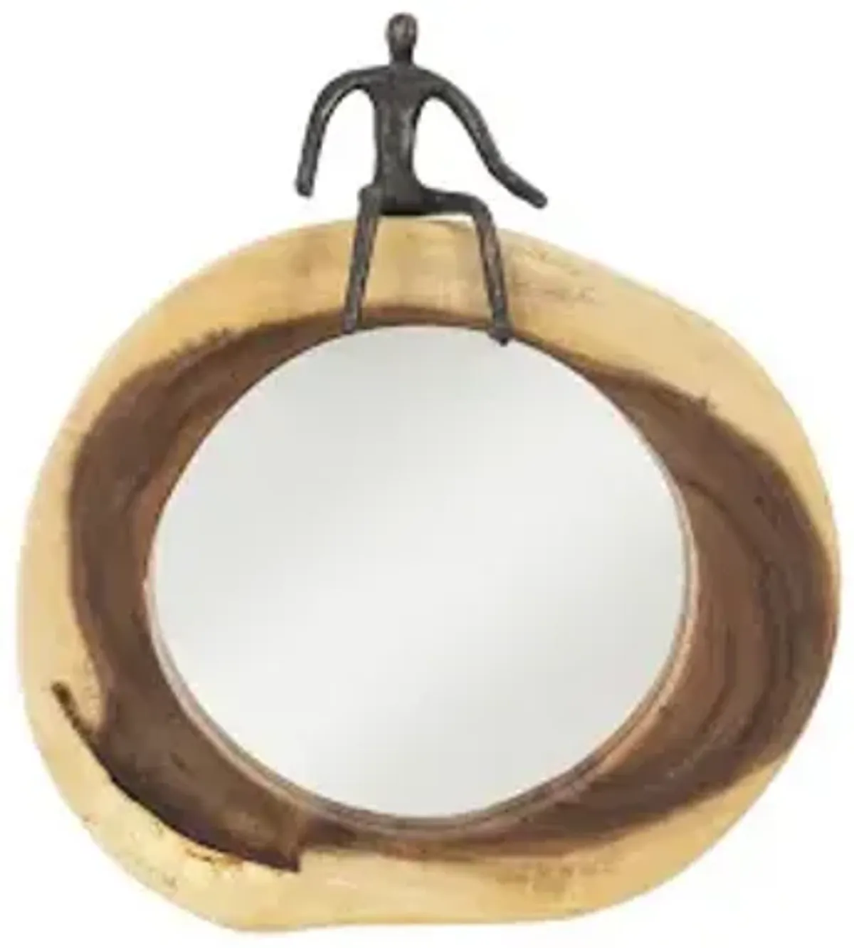 atlas cross cut mirror, small, full man