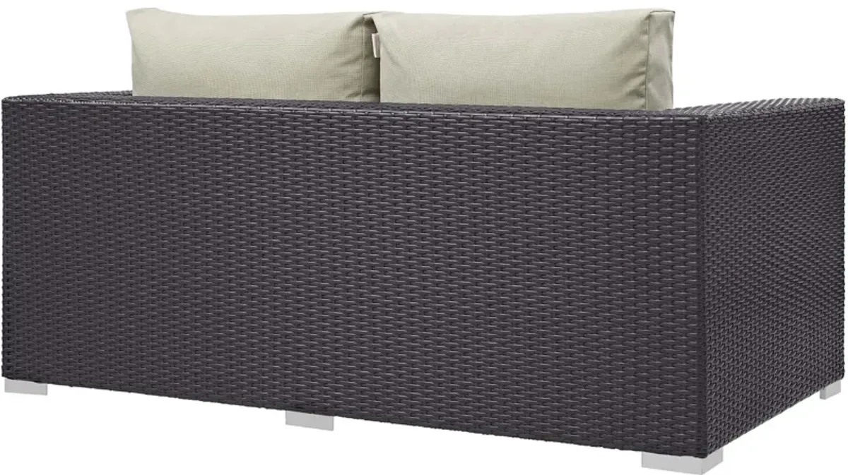 Convene 4 Piece Set Outdoor Patio with Fire Pit