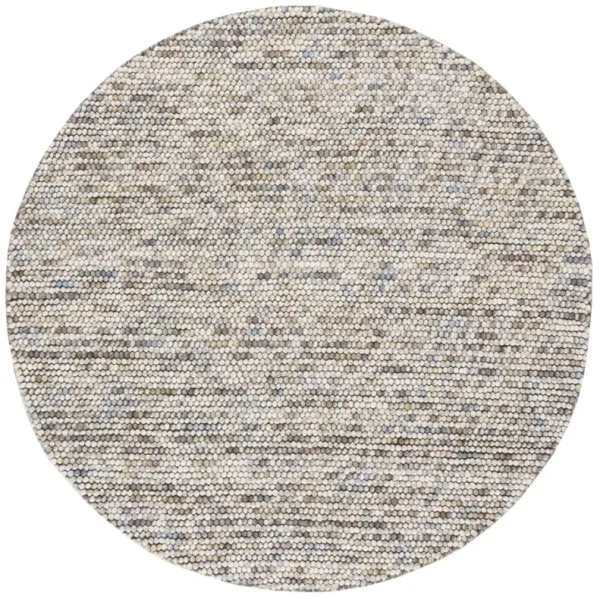 NATURA 620 IVORY  3' x 3' Round Round Rug