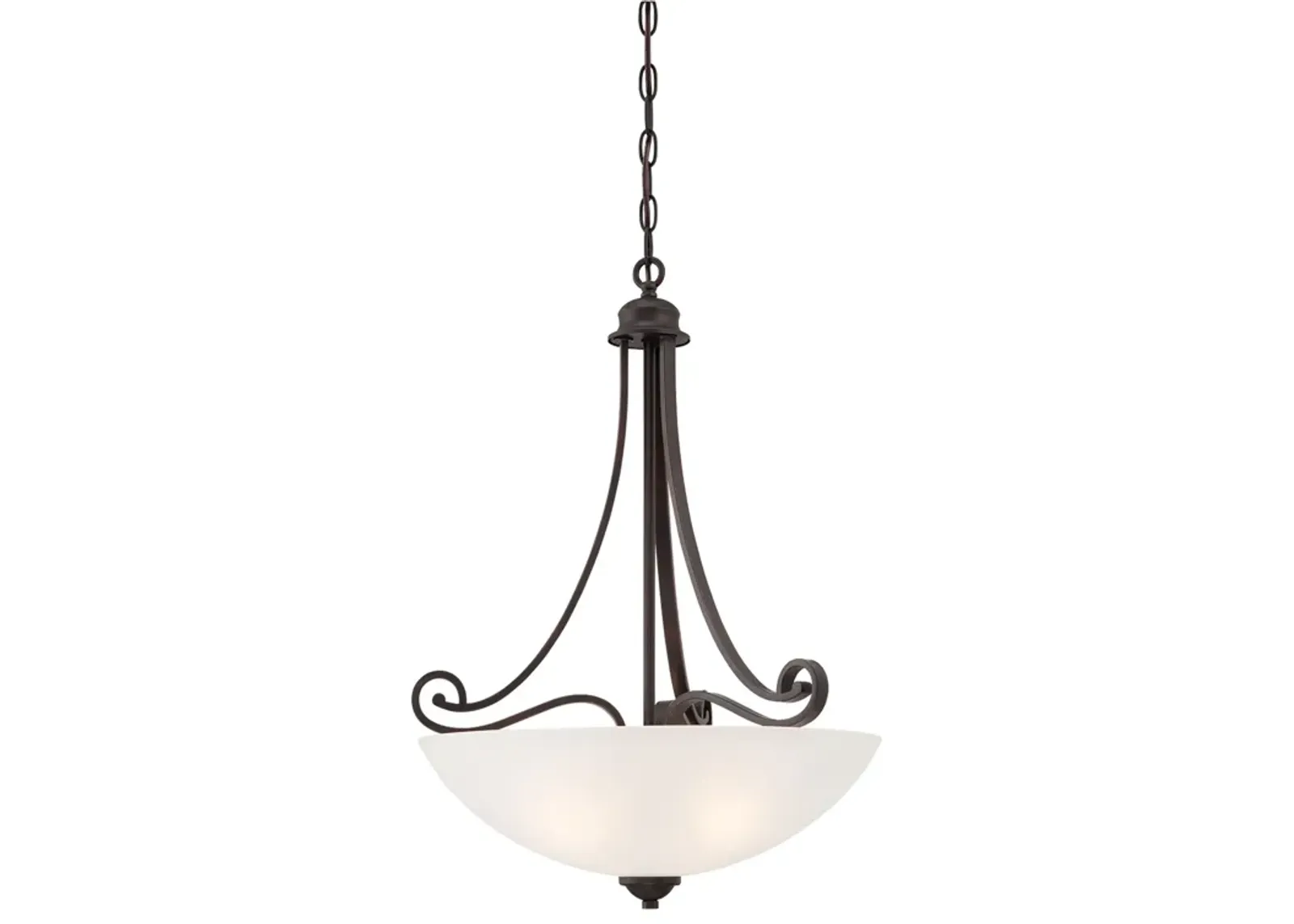 Haven 3-Light Pendant in Espresso