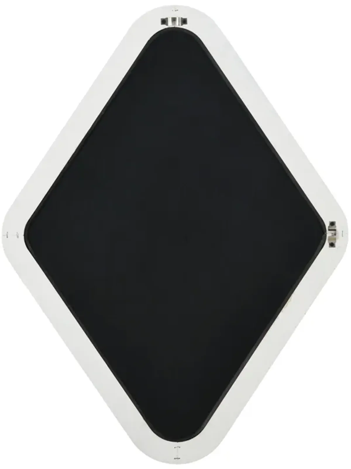 Diamond Wall Mirror - Whitewash