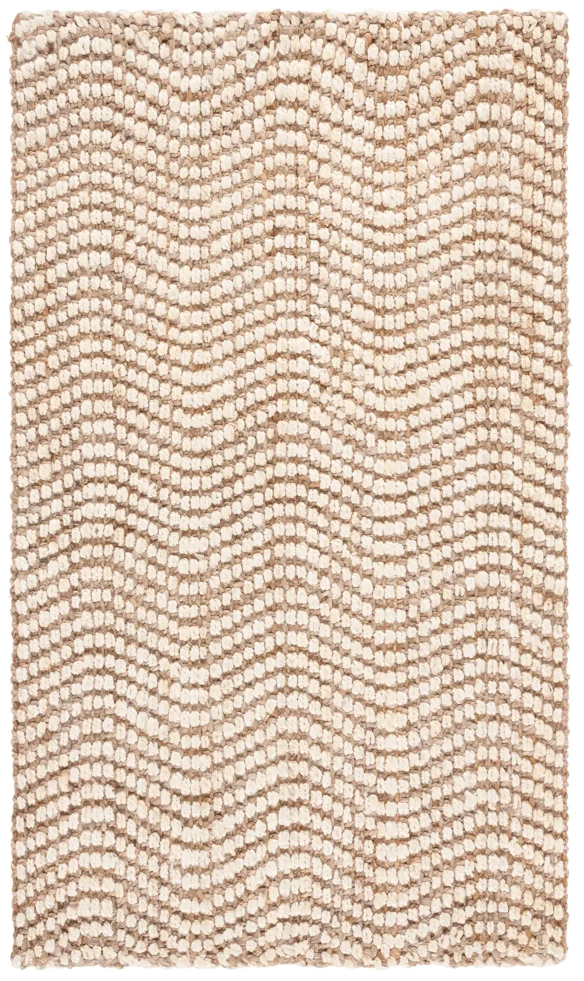 NATURAL FIBER Hand Woven 3' x 5' area rug