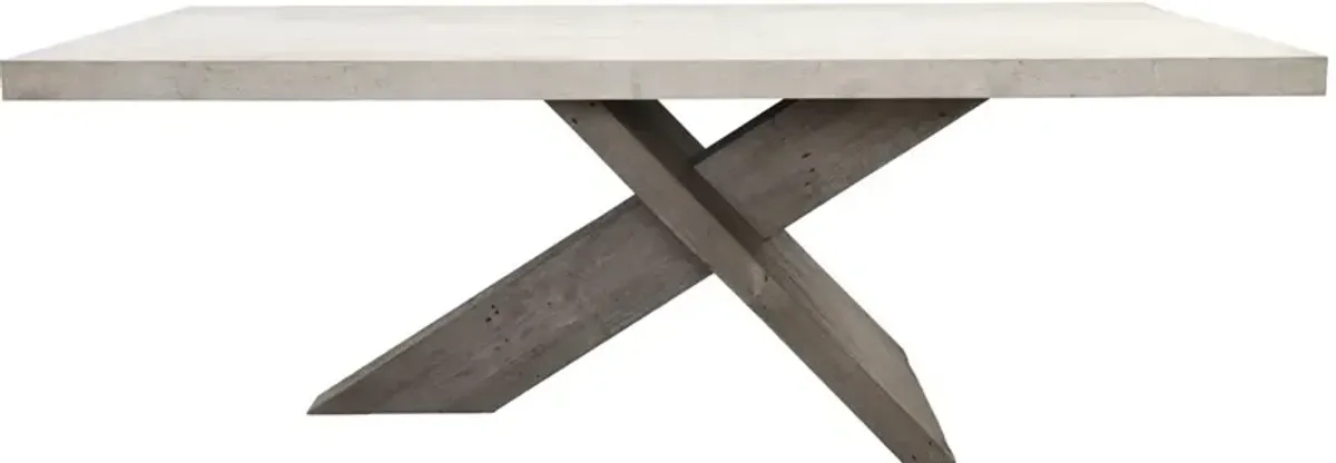 Durant Beige Pine Dining Table