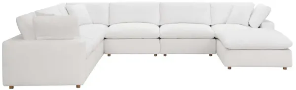 Commix Down Filled Overstuffed 7-Piece Sectional Sofa