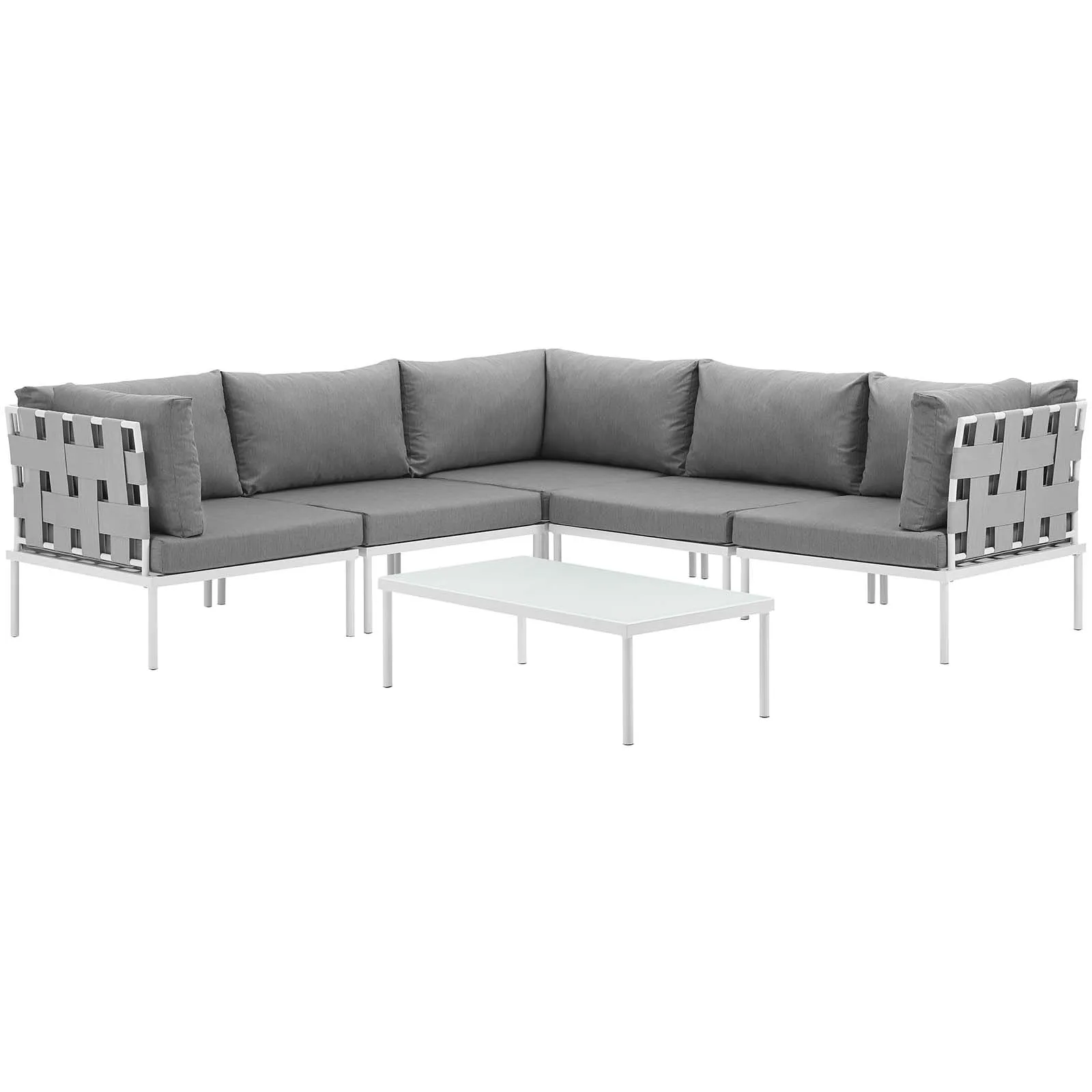 Harmony 6-Piece Outdoor Sectional Set