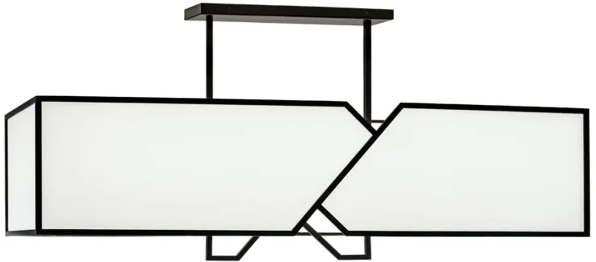 Moiselle Linear Chandelier - Matte Black