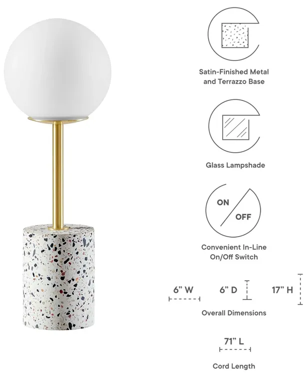 Logic Terrazzo Table Lamp