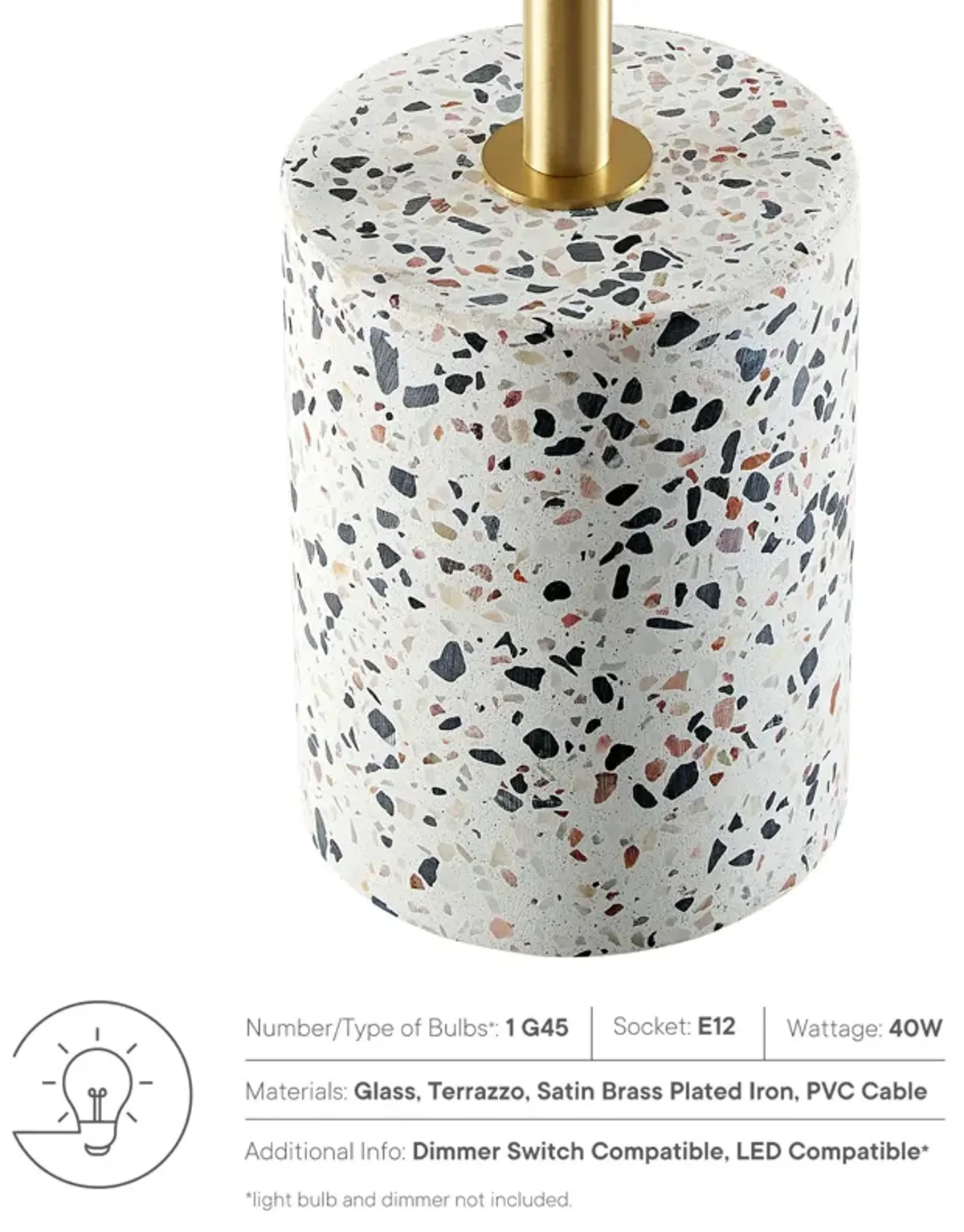 Logic Terrazzo Table Lamp