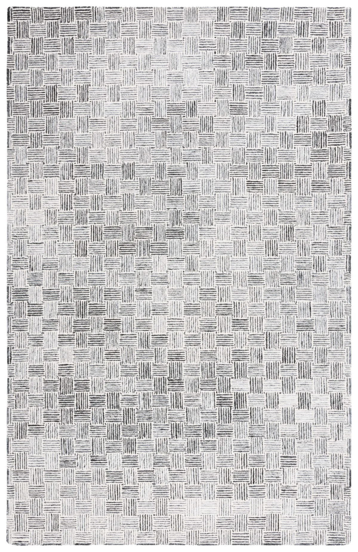 MICRO-LOOP Hand Tufted 5' x 8' area rug