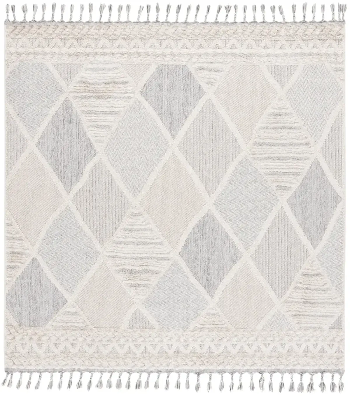 CHLOE 100 IVORY  6'-7' x 6'-7' Square Square Rug