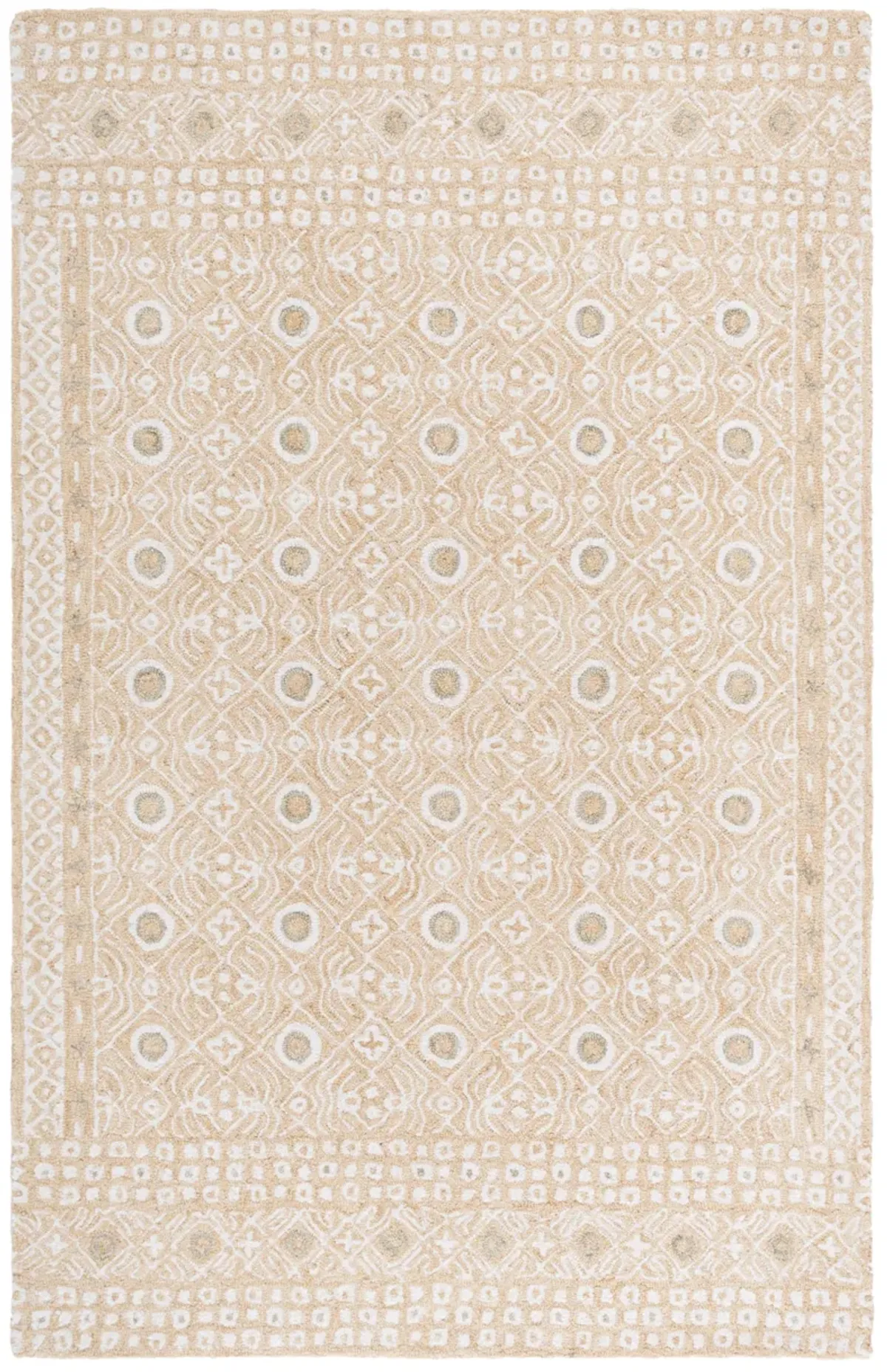 MICRO-LOOP Hand Tufted 5' x 8' area rug