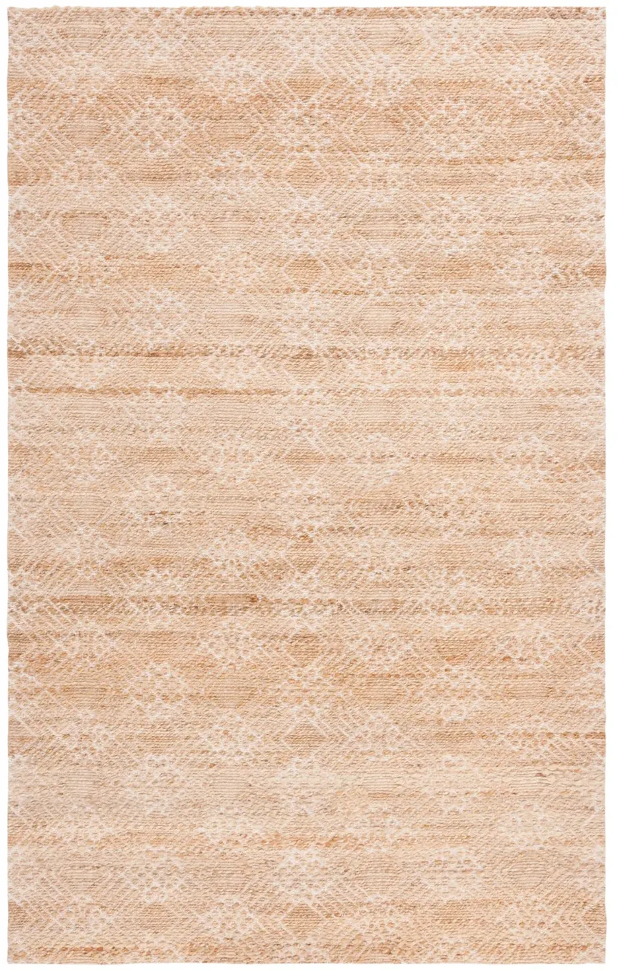 NATURAL FIBER Hand loomed 4' x 6' area rug