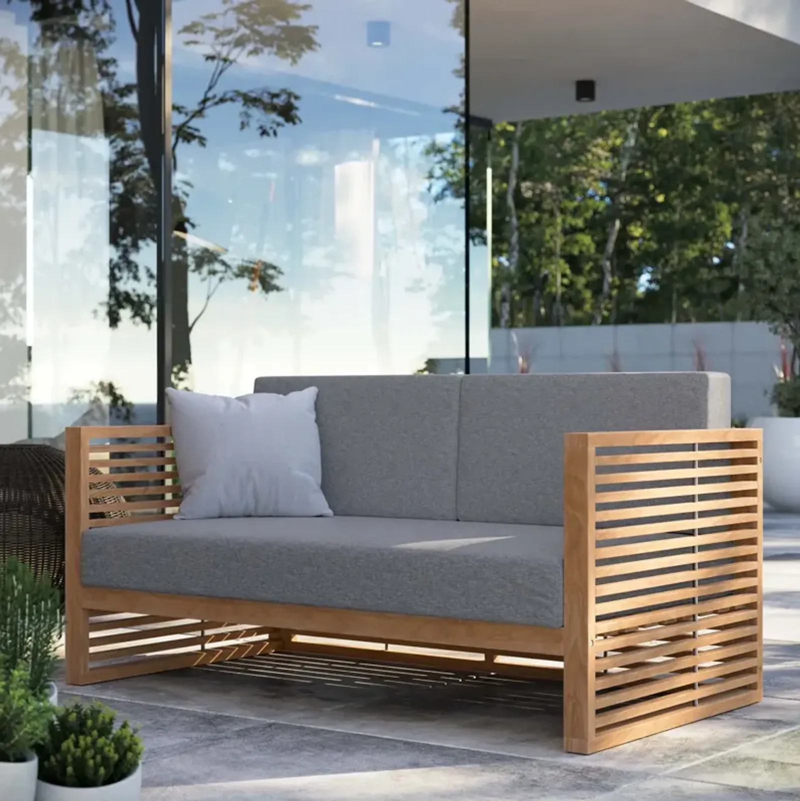 Carlsbad Outdoor Patio Loveseat