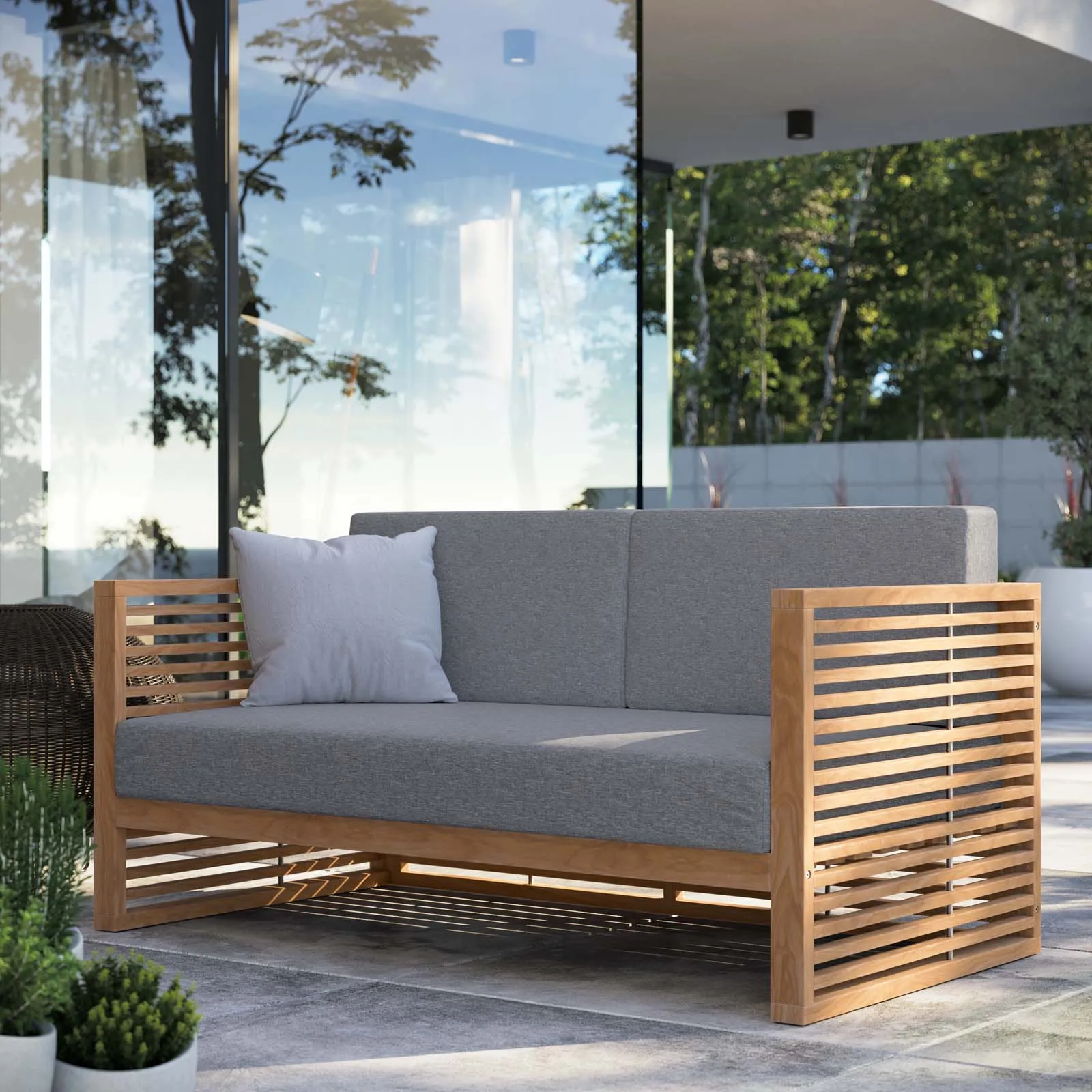 Carlsbad Outdoor Patio Loveseat