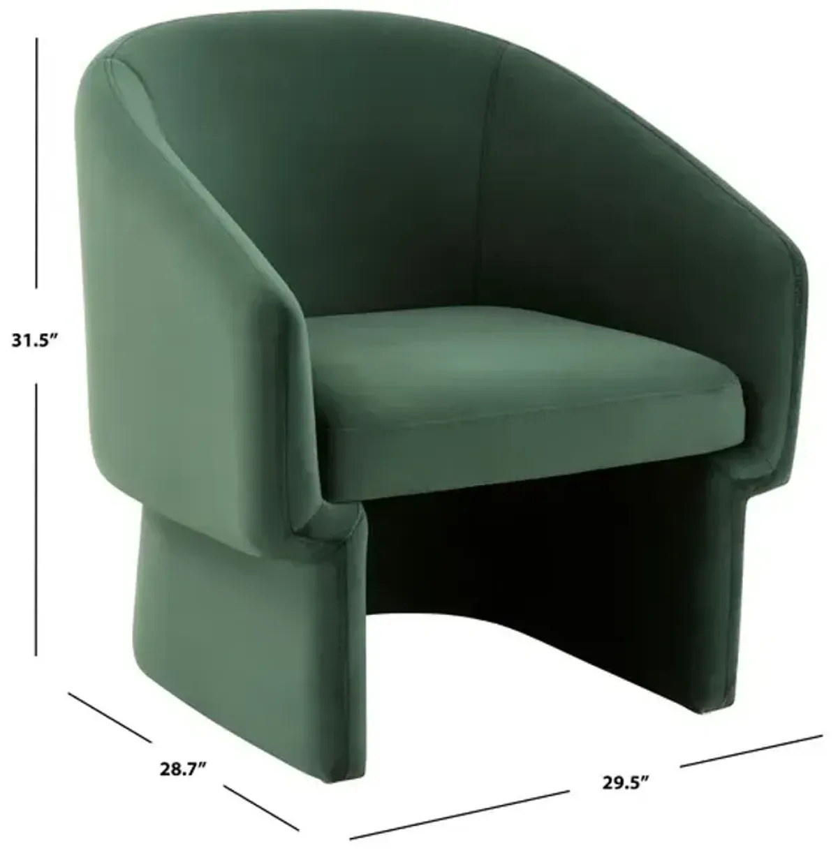 Susie Barrel Back Accent Chair