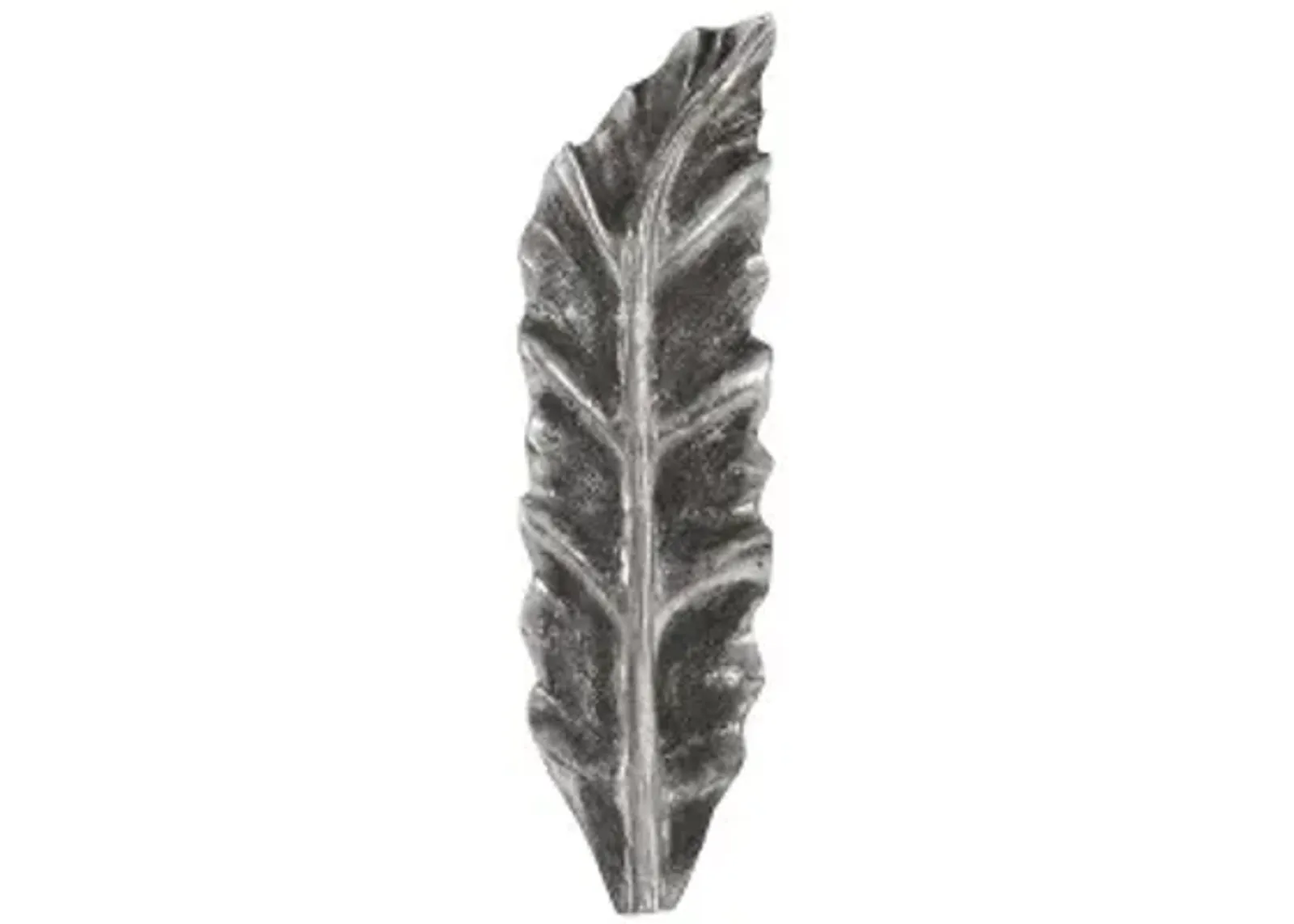 petiole wall leaf, silver, sm, version b