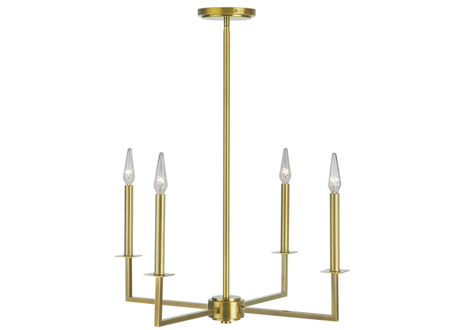 Ray Chandelier - Aged Brass