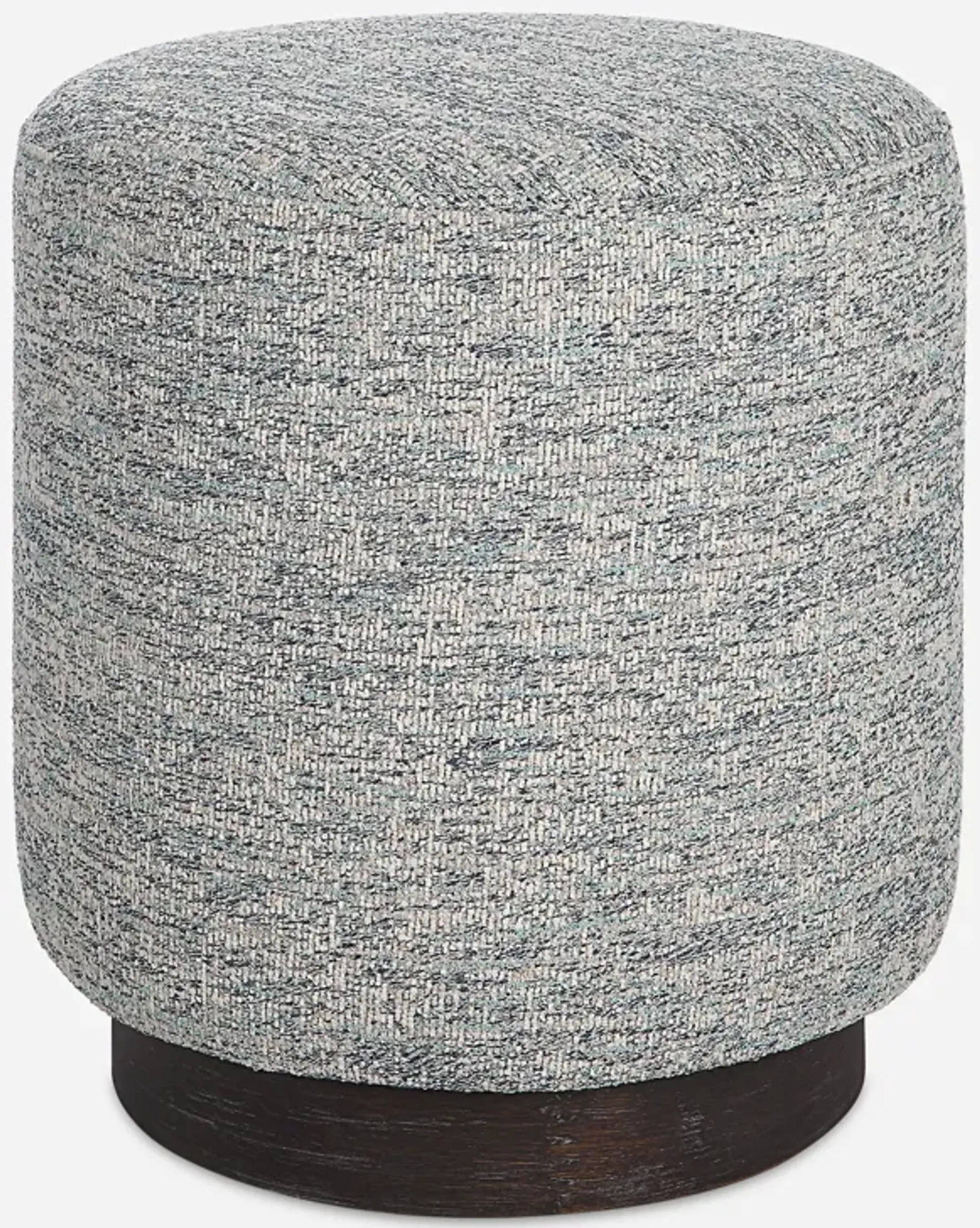 Avila Tweed Round Ottoman