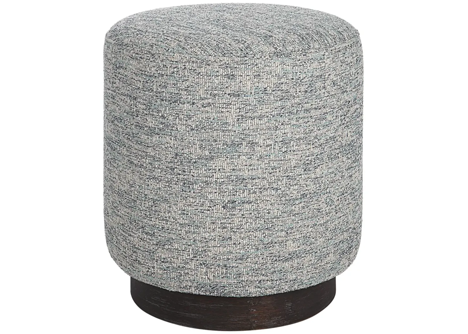 Avila Tweed Round Ottoman