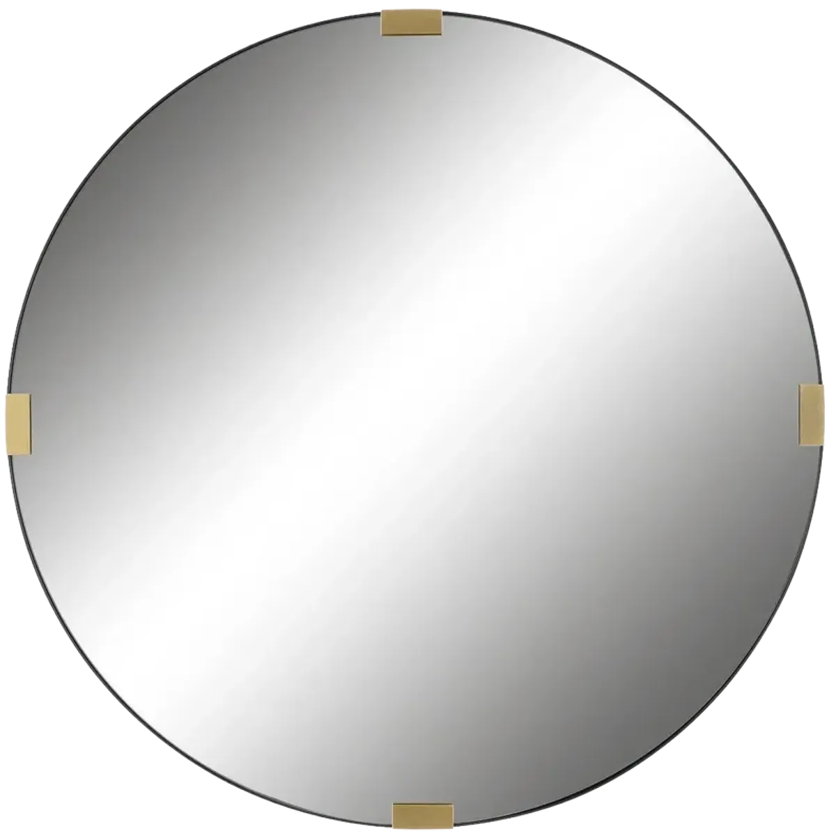 Clip Round Mirror