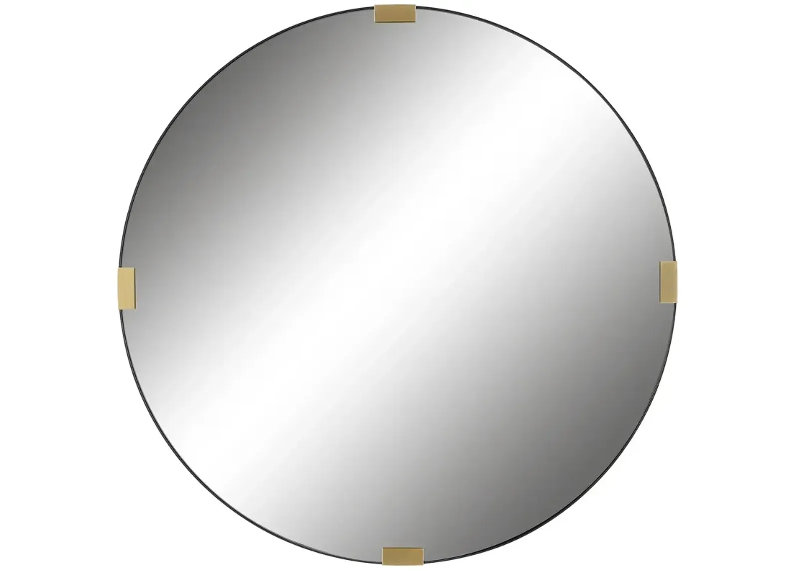 Clip Round Mirror