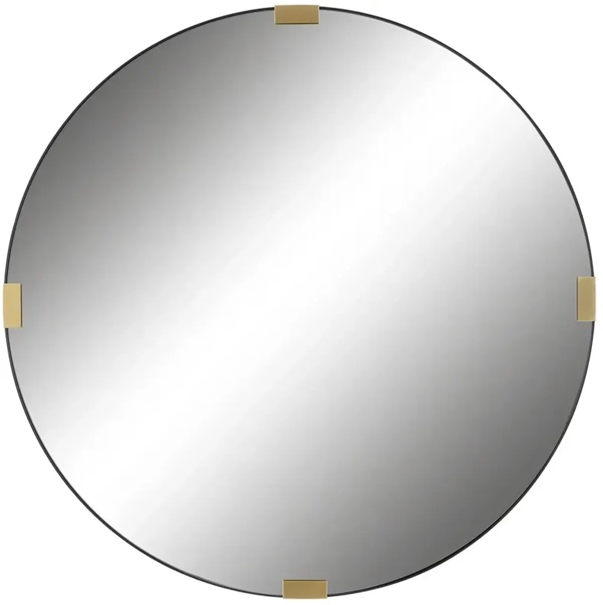 Clip Round Mirror