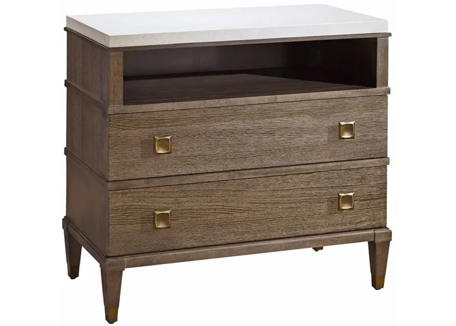 Two Drawer Nightstand