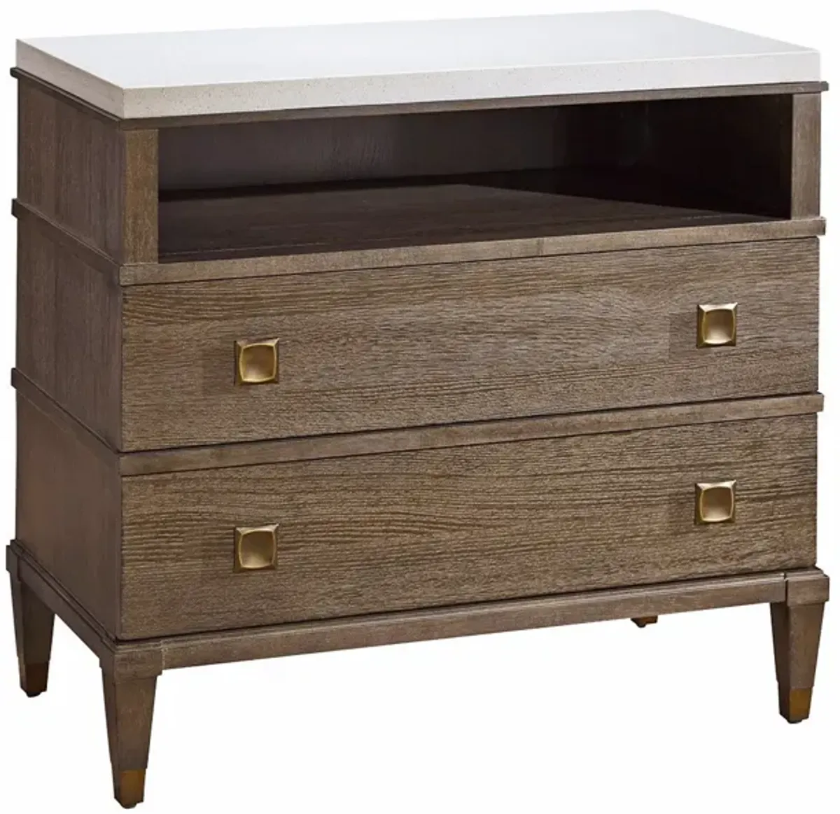 Two Drawer Nightstand