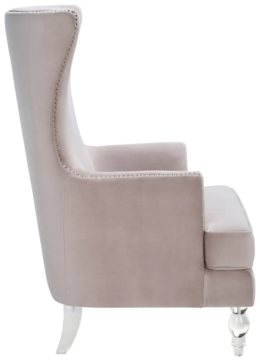 Geode Modern Wingback Chair