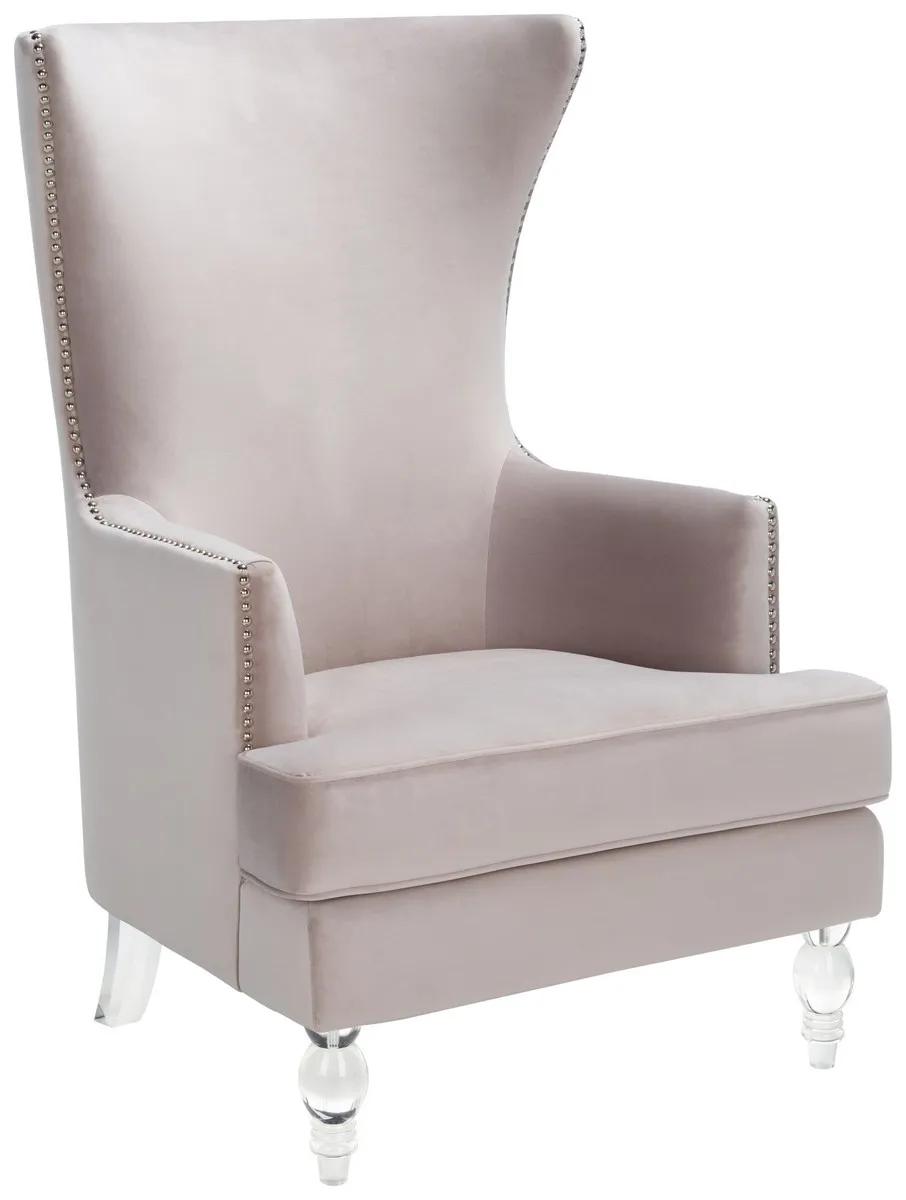 Geode Modern Wingback Chair