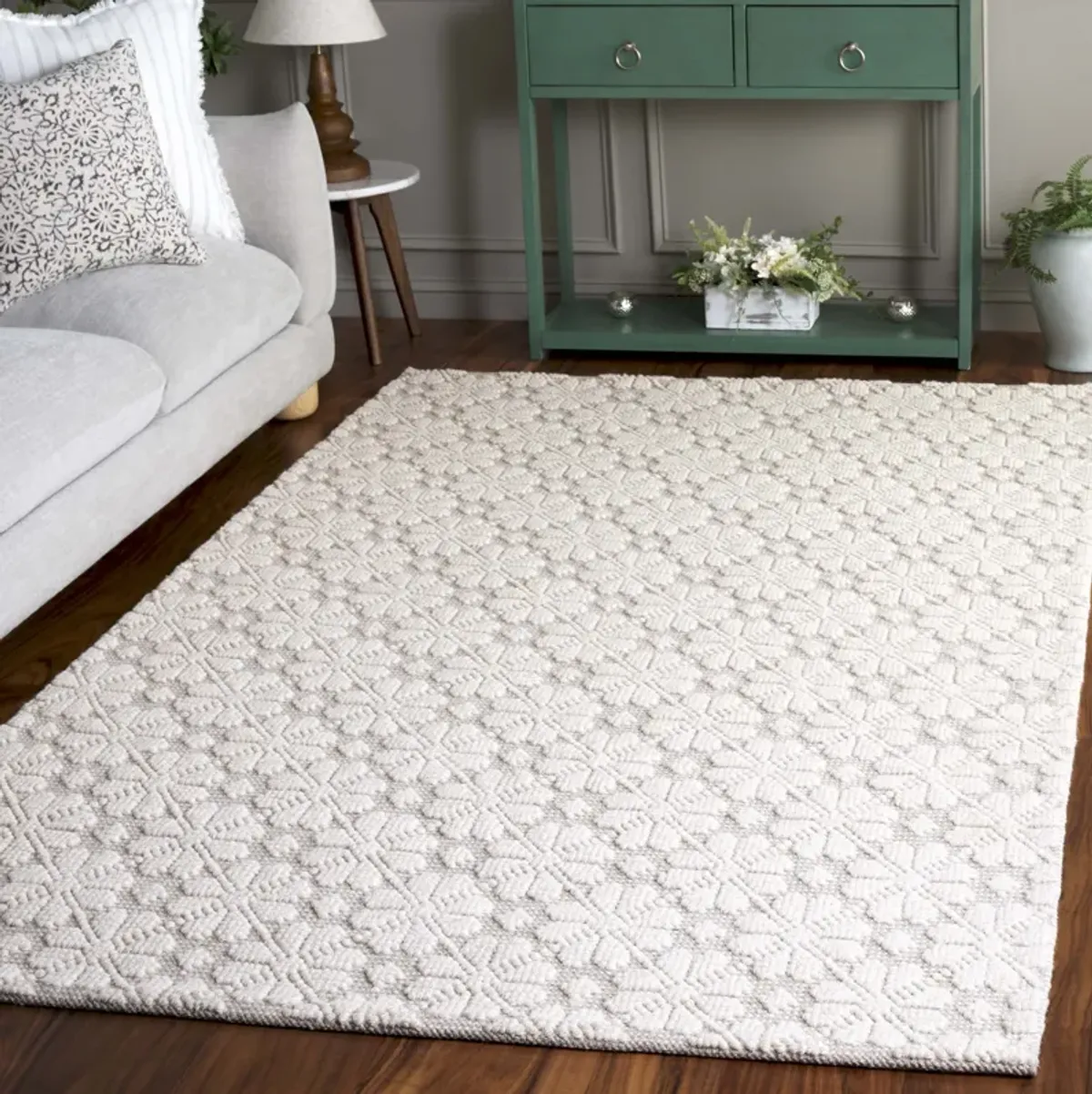 VERMONT Hand Woven 11' x 15' area rug
