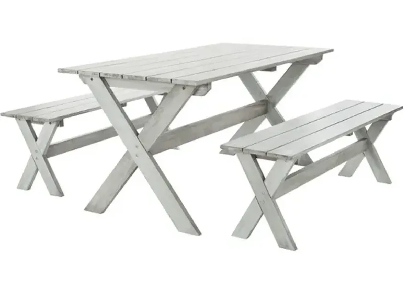 Marina 3-Piece Bench Dining Set 