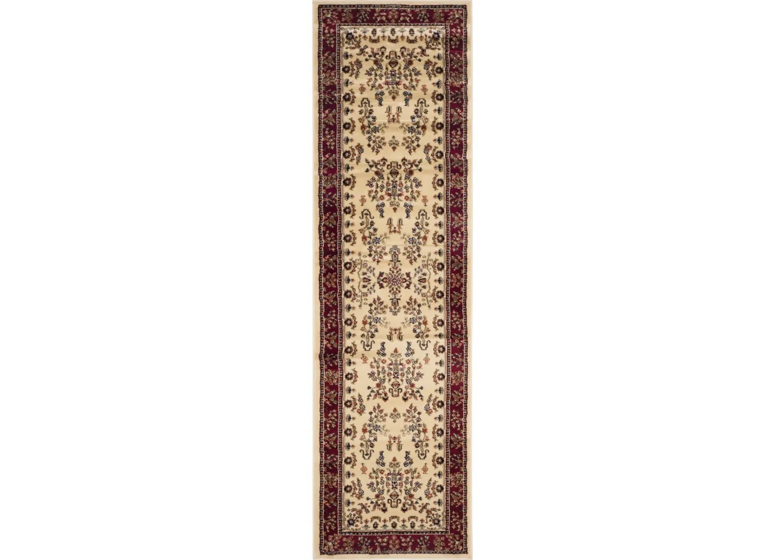 LNH331 IVORY  2'-3' x 18' Runner Rug