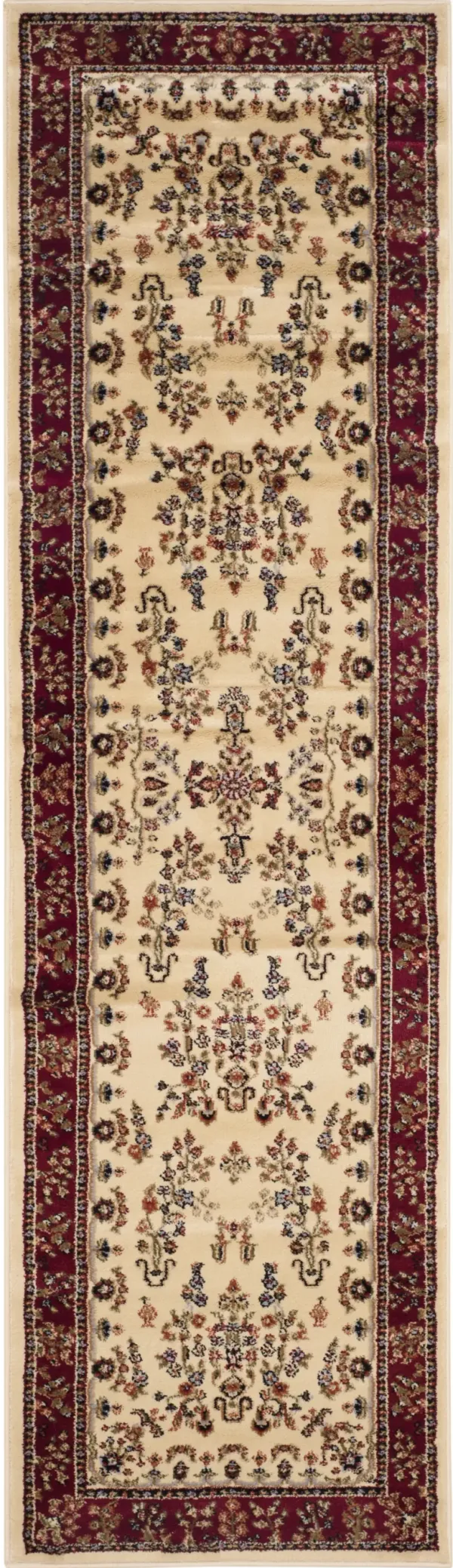 LNH331 IVORY  2'-3' x 18' Runner Rug