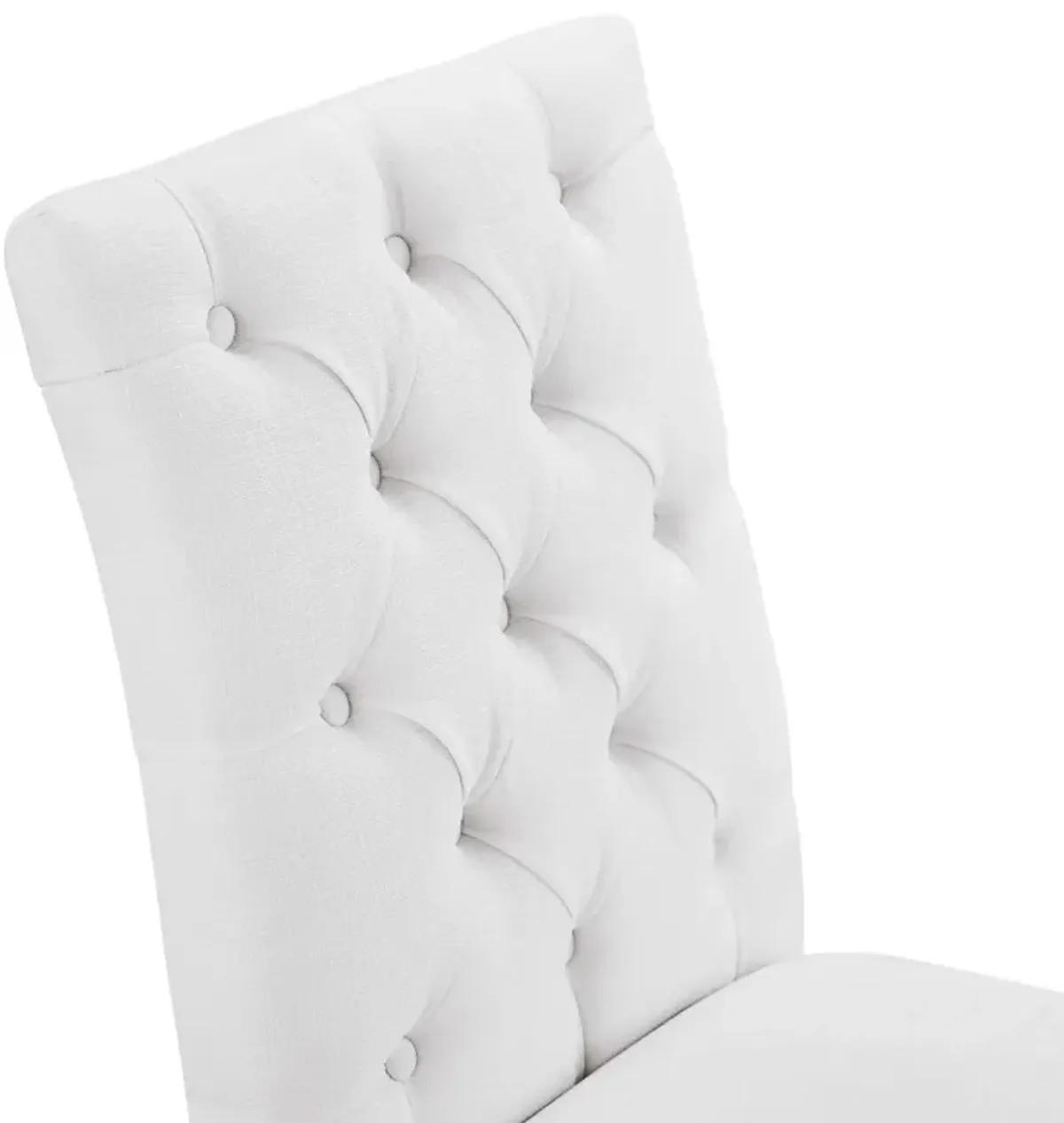 Duchess Button Tufted Fabric Dining Chair