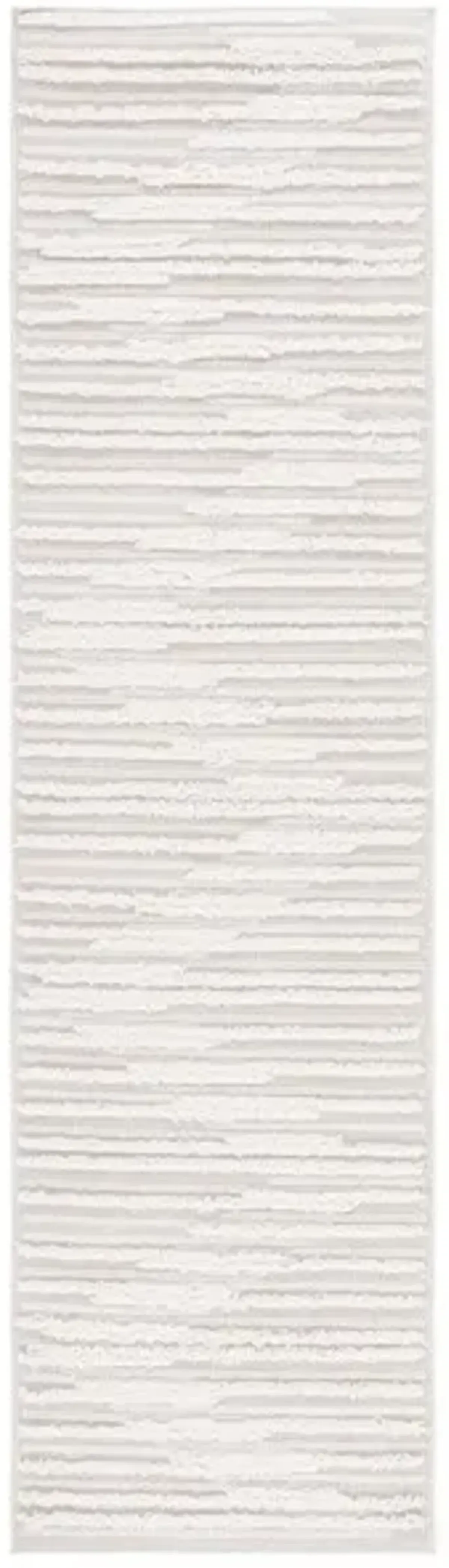 TRENDS 102 Beige 2'-2' X 8' Runner Rug