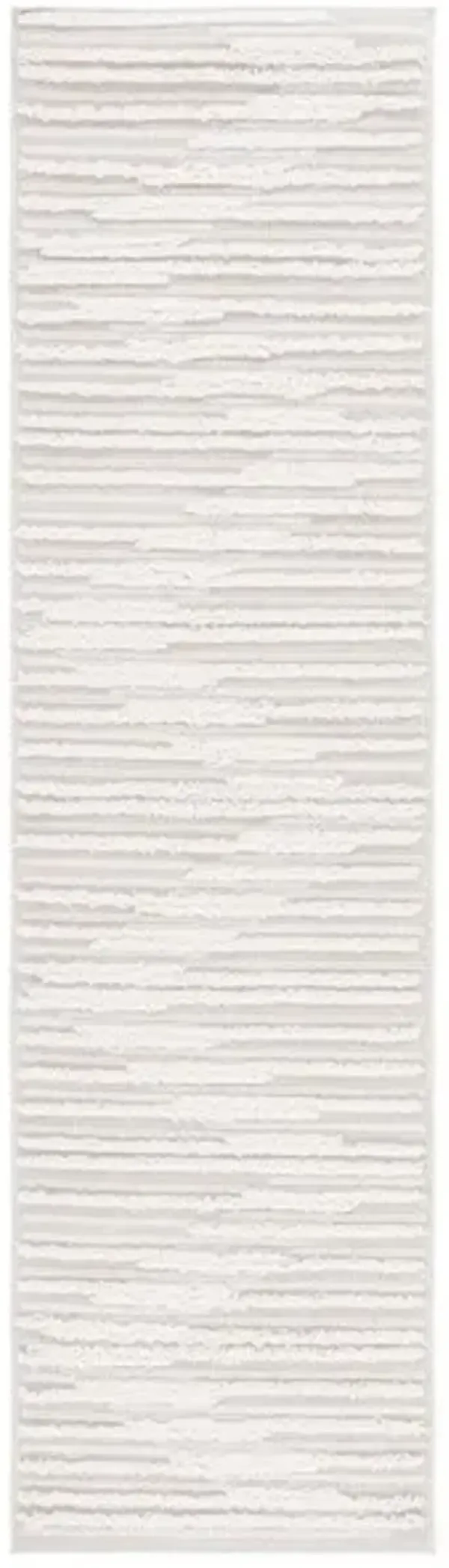 TRENDS 102 Beige 2'-2' X 8' Runner Rug