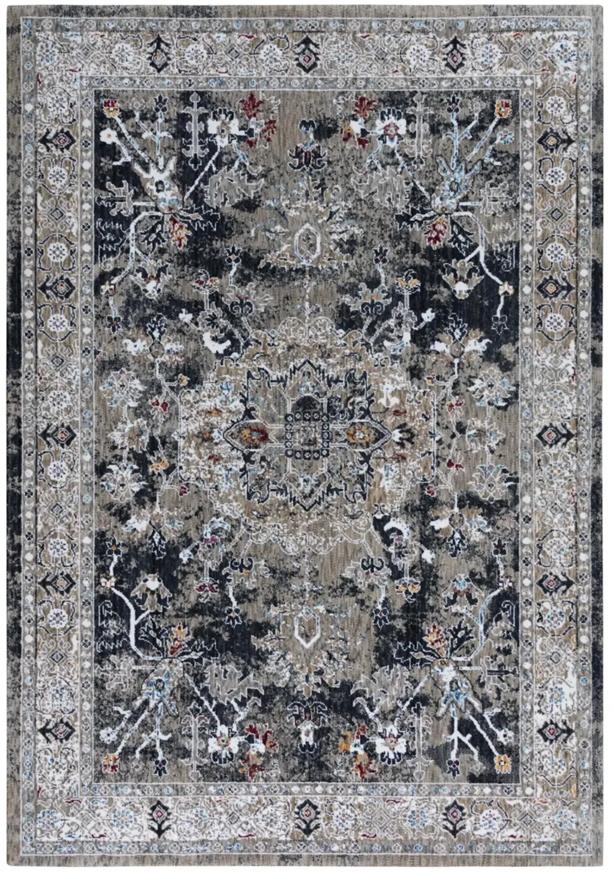 Signature Dk. Gray  Recycled Polyester 10' x 13' Rectangle Rug