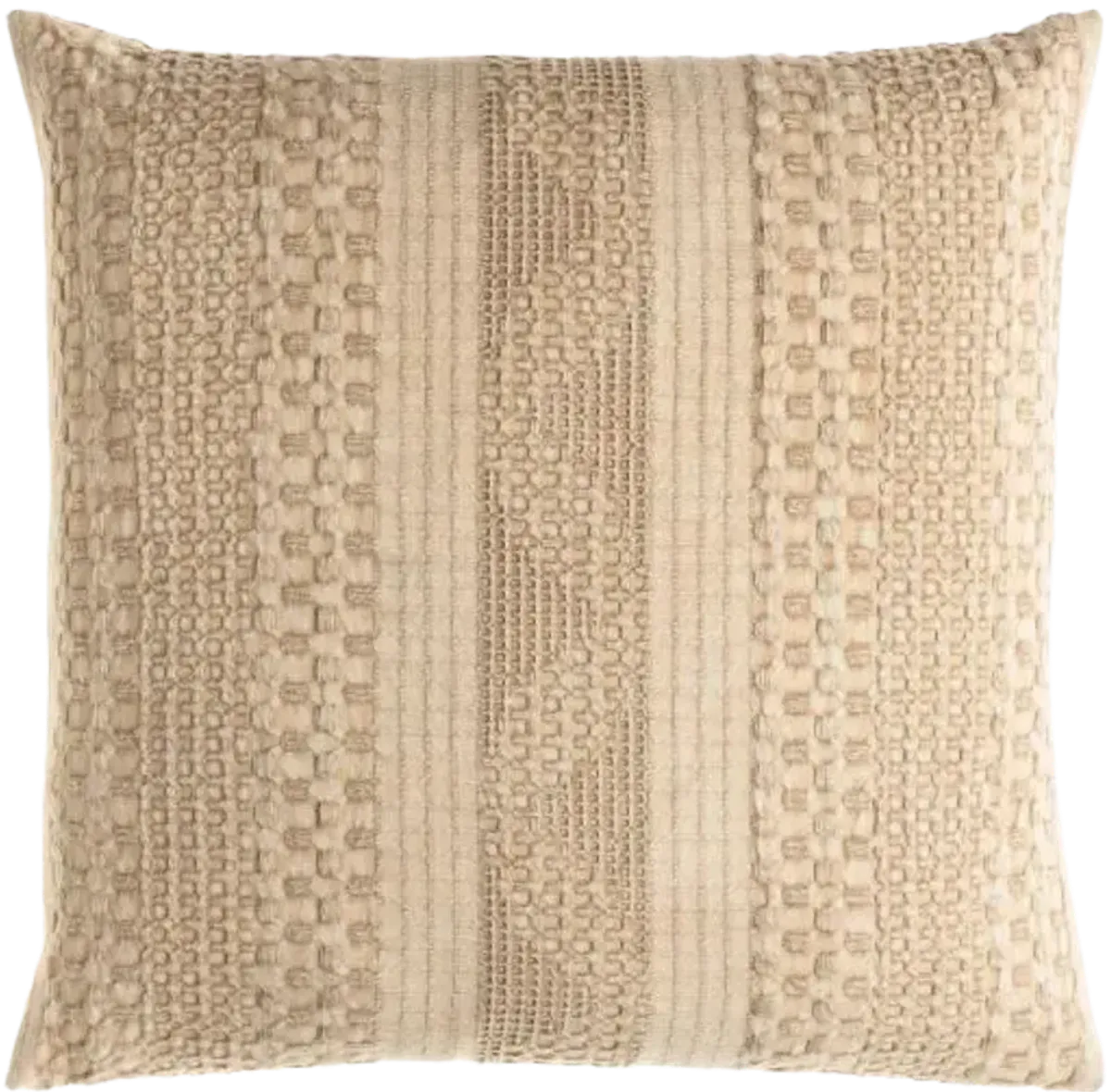Washed Waffle 18"H x 18"W Pillow Cover