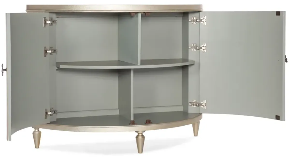 Melange Marguerite Two Door Demilune Chest