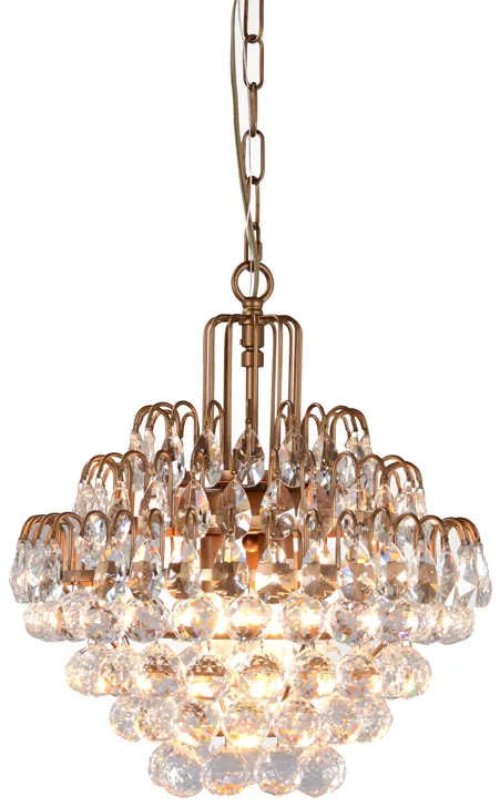 Grace Crystal Chandelier Medium