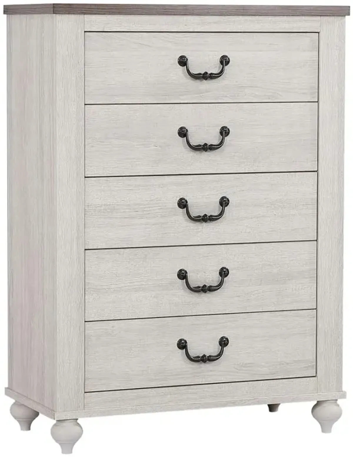 Stillwood 5-drawer Chest Vintage Linen