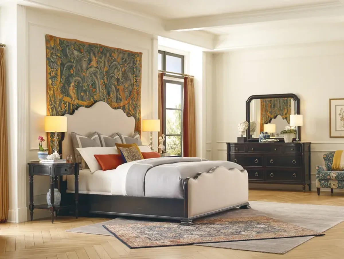 Charleston Cal King Upholstered Bed