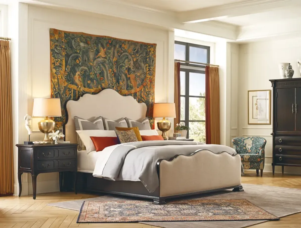 Charleston Cal King Upholstered Bed