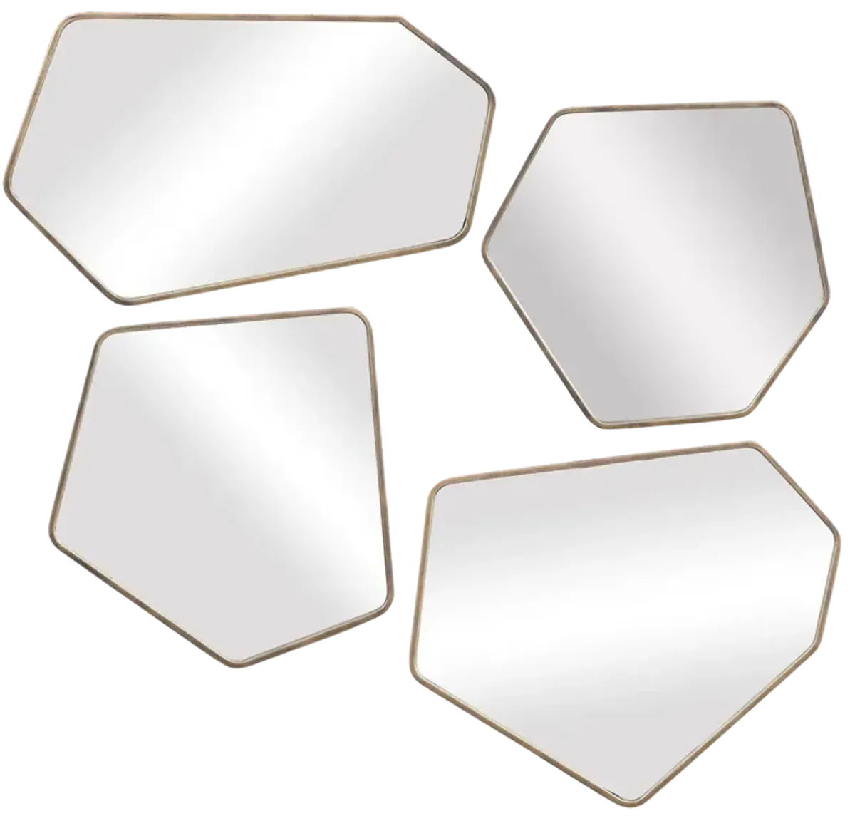 Linneah Modern Mirrors - Set of 4